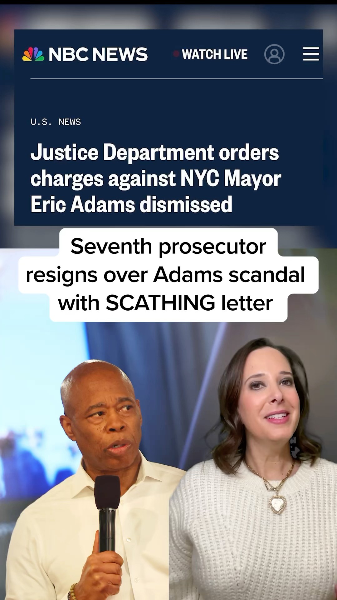 Seventh prosecutor resigns over Adams scandal with SCATHING letter
