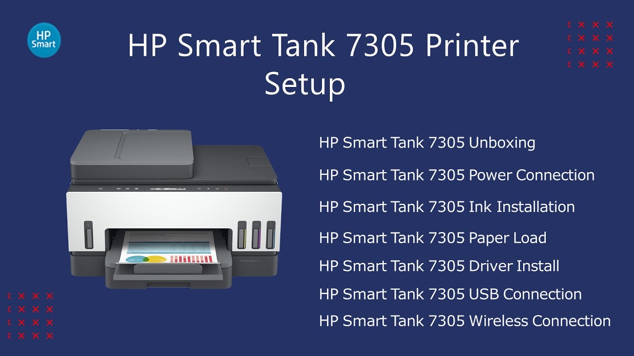 HP Smart Tank 7305 Printer Setup, Smart Tank 7305 Driver Download