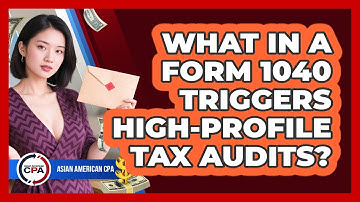 What In A Form 1040 Triggers High-profile Tax Audits? - Asian American CPA