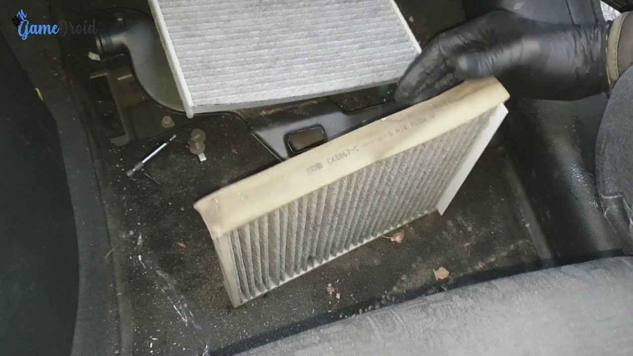 How to change pollen filter on Vauxhall Opel Zafira A YouTube