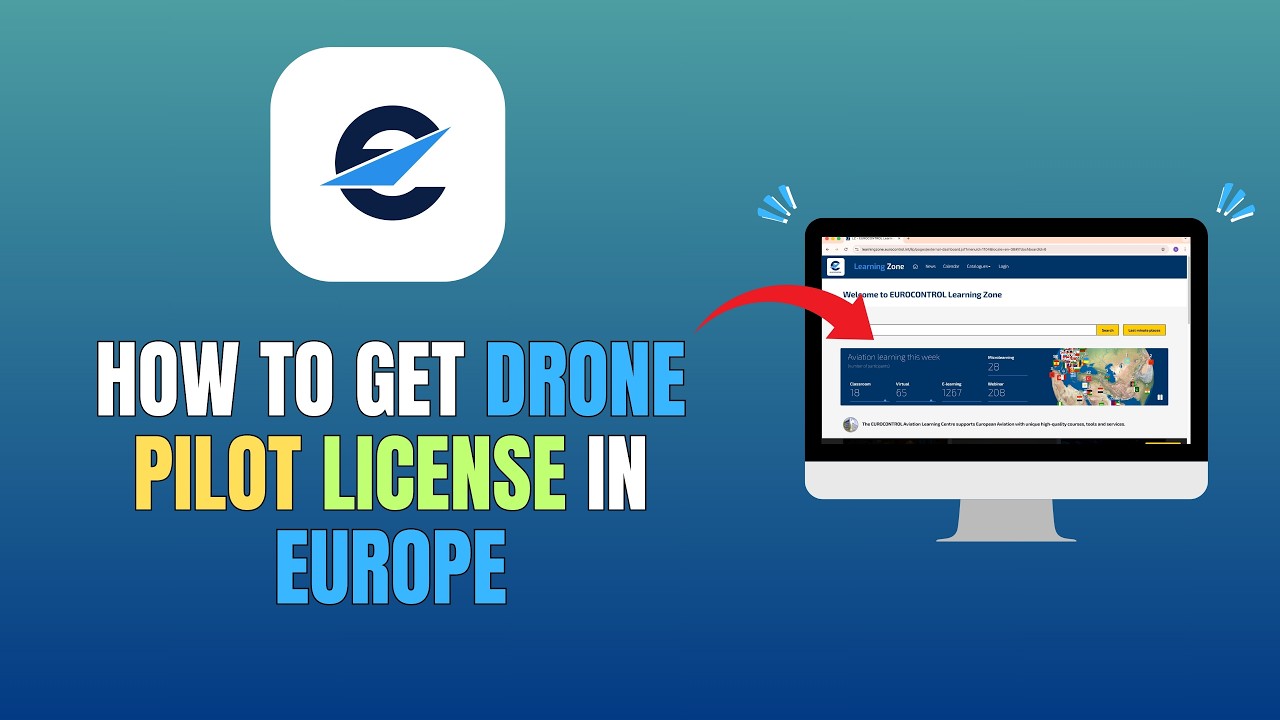 HOW TO GET DRONE PILOT LICENSE IN EUROPE - YouTube