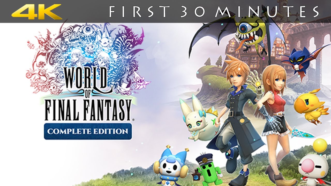 [PS5, PS4] World of Final Fantasy (4K 60 FPS Gameplay) - YouTube