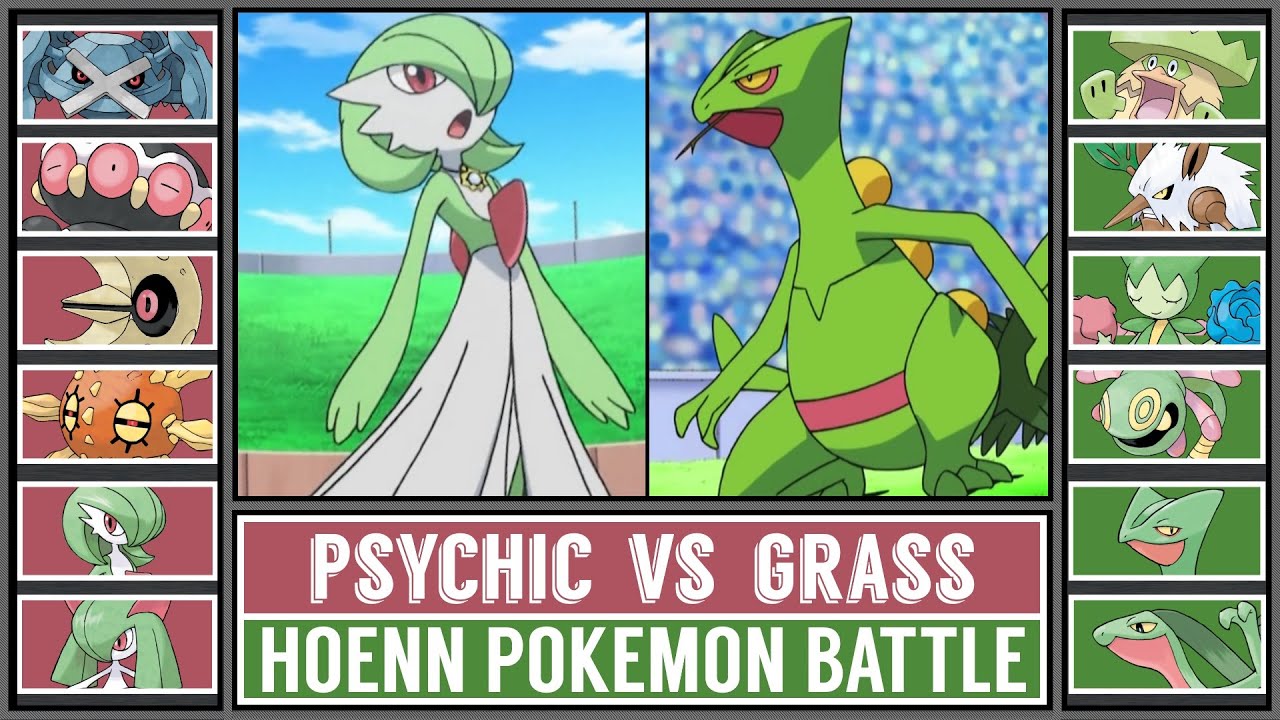 grass psychic pokemon –