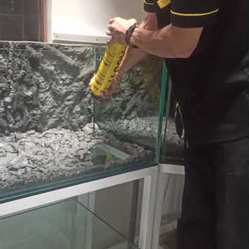 houyi pu foam: polyutethane finish for Aquarium and terrarium and paludarium.