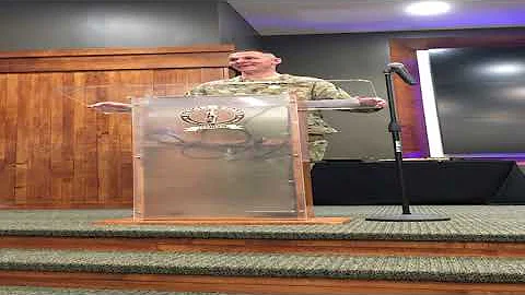 Illinois Army National Guard Command Sgt. Maj. Ste...