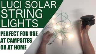 luci string solar lights