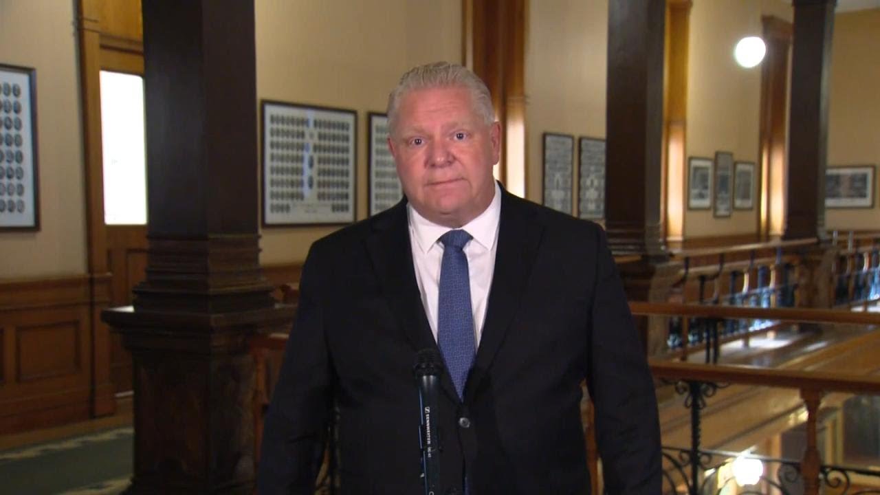 Premier Ford offers condolences after OPP officer killed in shooting