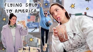Flying solo to America to see my girlfriend 🇺🇸✨ What do I do on a 9 hour flight?! by Gabriella ♡ 31,297 views 1 month ago 8 minutes, 19 seconds