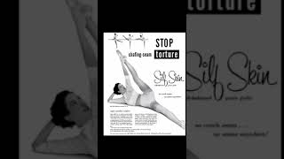 Silf Skin Pantie Girdle Vintage 1953 Magazine Adver Clic Shapewear Ad