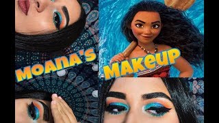 MOANA'S  MAKEUP!!! screenshot 5