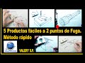 Perspectiva fácil dos puntos de fuga, Técnica para diseñadores Industriales