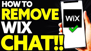 How To Remove Wix Chat from Website [EASY!]