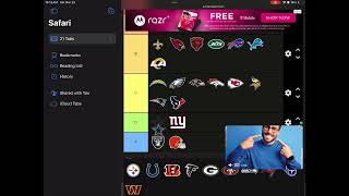 Ranking all 32 NFL logos! Should I do MLB next?