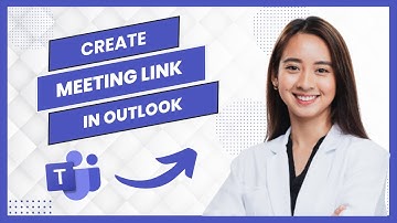 How To Create A Microsoft Teams Meeting Link In Outlook || Schedule Teams Meeting From Outlook
