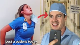 Attention Seeking Nurse Gets ROASTED By Man