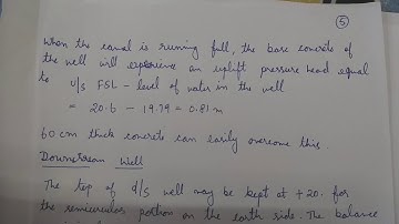 CE302 Design of Hydraulic Structures Module 3 Syphon Well Drop Part 4