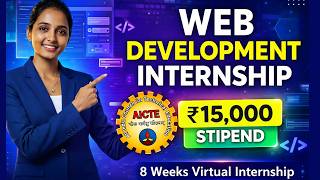 Celebrity ₹15,000 Stipend Web Development Internship | AICTE Virtual Internship 2026 | Stipend + Certificate Wealth