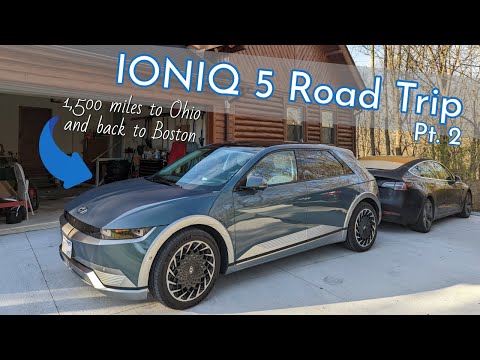 Ioniq 5 Road Trip Pt. 2: Midwest to Northeast Usa in Spring