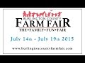 2015 Burlington County Farm Fair - July 14th-19th