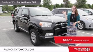 Pre-owned 2011 toyota 4runner sr5 4x4 for sale - falmouth cape cod
