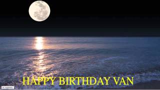 Van  Moon La Luna - Happy Birthday