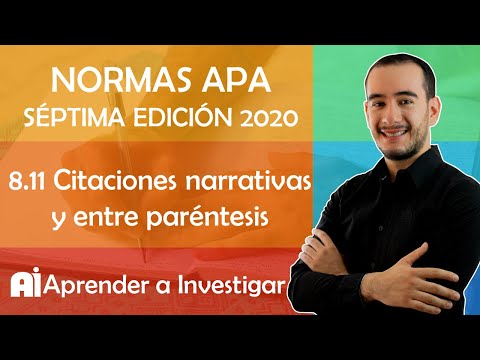 Video: ¿Cuándo usar citas entre paréntesis?