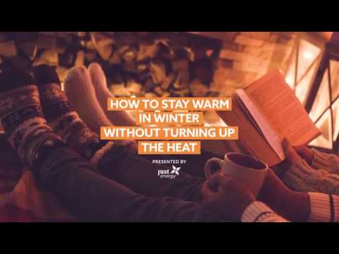 How to Stay Warm In Winter Without Turning Up the Heat - YouTube