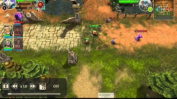 HD Heroes of order & chaos pvp 3vs3 part1