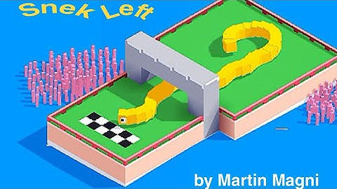 [Fancade] Snek Left by Martin Magni (All Level Completed)