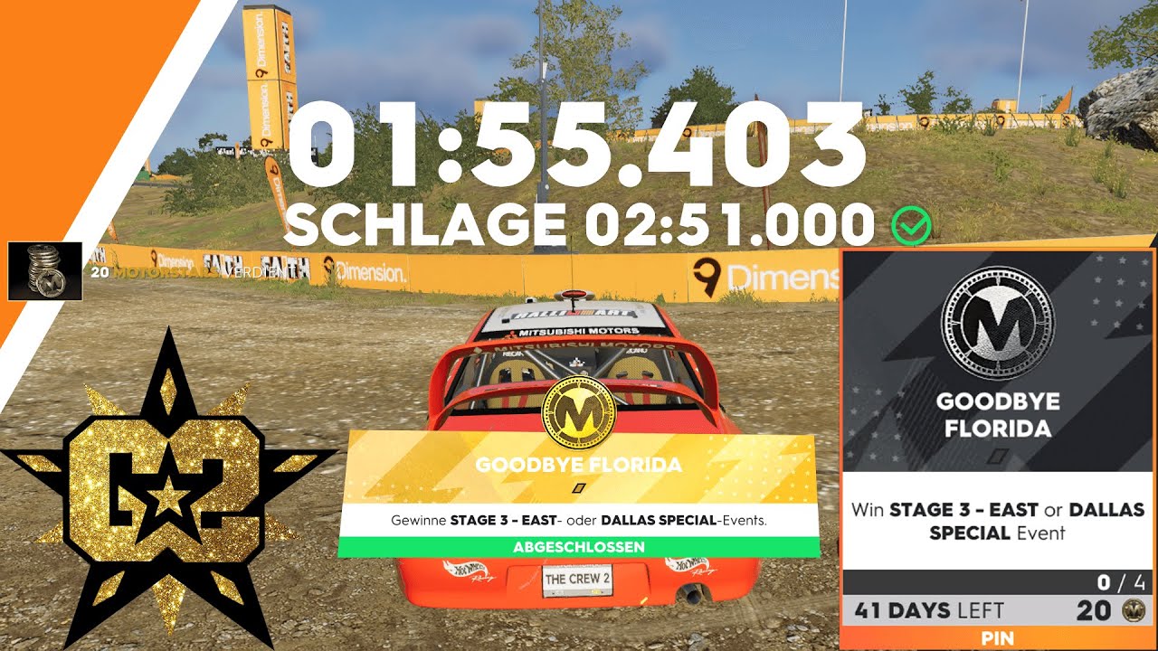 Goodbye Florida - Win Stage 3 - Motorpass Week 3 Challenge - The Crew 2 - Tipps - Tricks - Guide