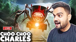 CHOO CHOO CHARLES LIVE | Spider Train Horror Gameplay