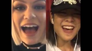 Video thumbnail of "Flashligh - Jessie J Ft. Jenidura (Smule Sing! Karaoke App)"