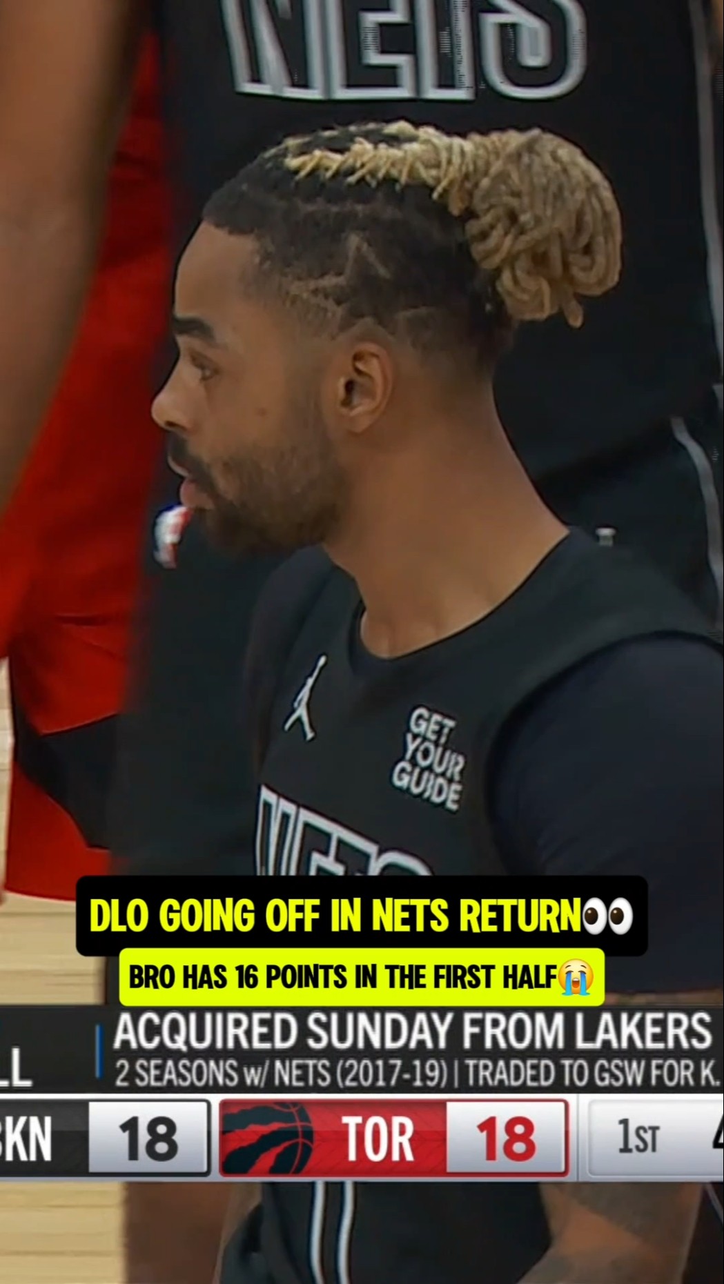 DLO showing Lakers what they gave up?