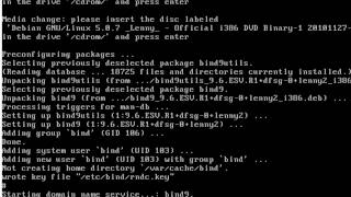 setting DNS Debian 5