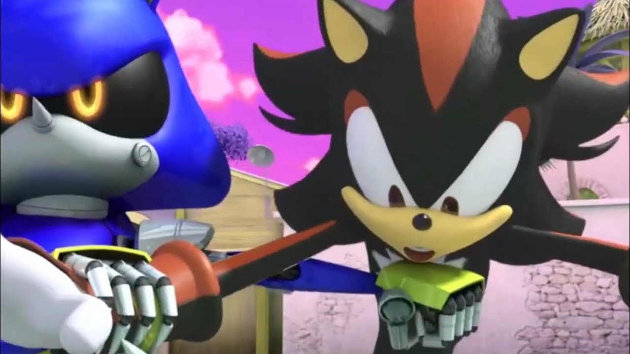 Sonic Boom - Metal Sonic the robot enemy of Sonic