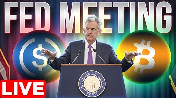 Fed Meeting LIVE!🔴Jerome Powell Rate Cut vs Crypto Market🔥