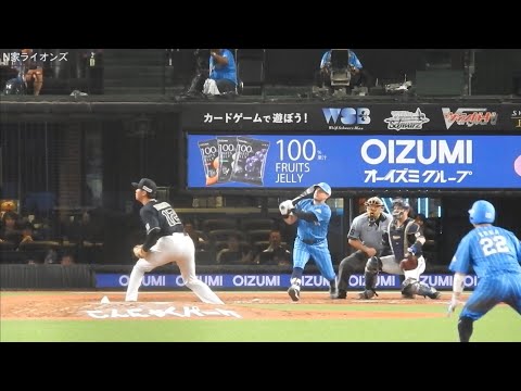 ペイトン タイムリーツーベースヒット！2023/08/05 西武対オリックス【埼玉西武ライオンズ】【オリックスバファローズ】【ライオンズフェスティバルズ2023】【ベルーナドーム】