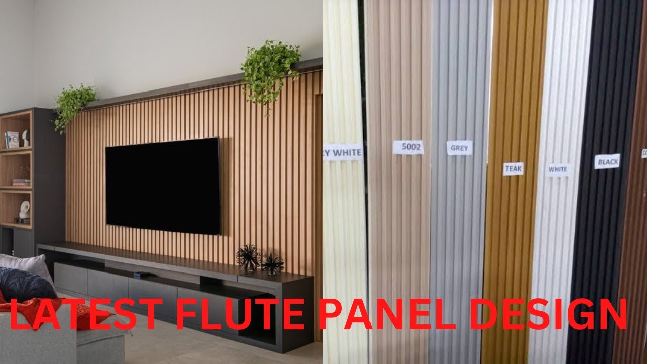 LATEST DESIGN OF FLUTED PANEL IN 2022 || TV STAND DESIGN IDEAS ...