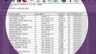 Export the Main Grid into Excel from LPD - Lasser Production Data for Windows