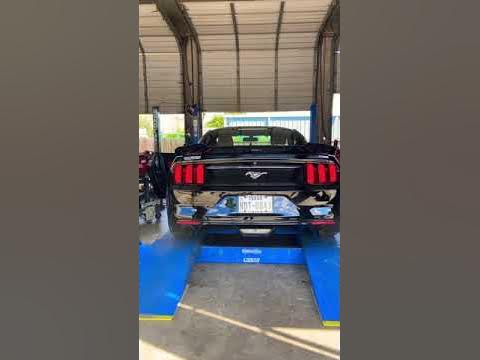 2017 Mustang Ecoboost MUFFLER DELETE - YouTube