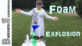 Foam EXPLOSION Experiment