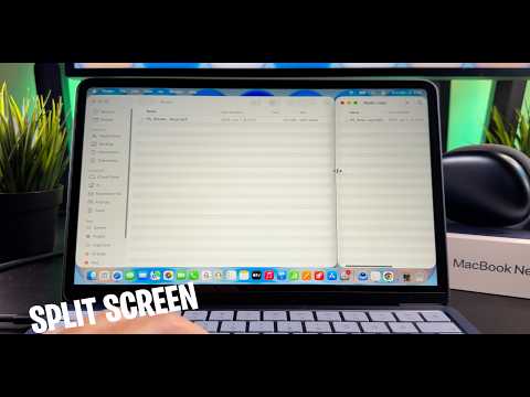 MacBook Neo: How to Split Screen Multitask