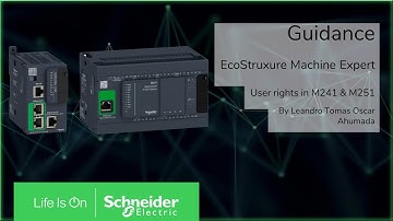 EcoStruxure Machine Expert - User rights on M241 or M251