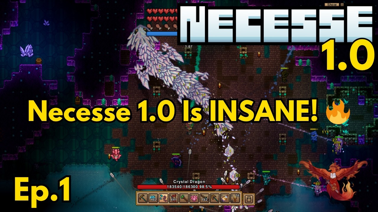 💎 Necesse 1.0 FULL RELEASE! – New Worlds, New Boss, New Adventures Begin! 🔥