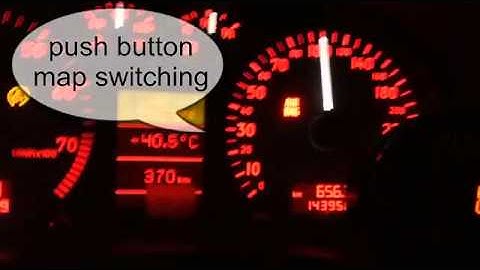 push button map switching