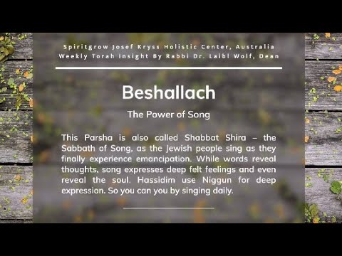 Beshallach - Your Weekly Mission - By Rabbi Laibl Wolf
