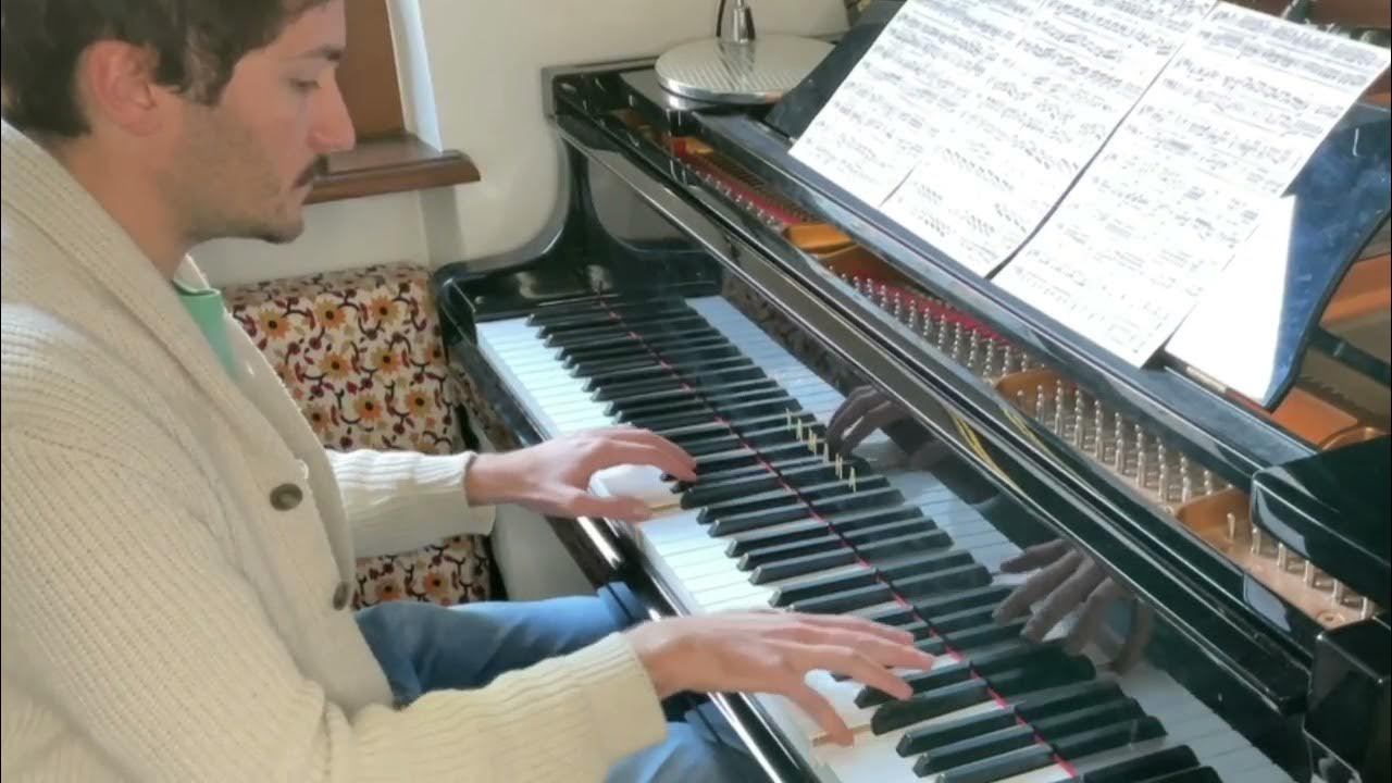 Dvorak Serenade for Strings arr for Piano, part 1 YouTube