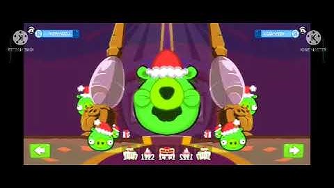 Bad Piggies HD Hidden Loot Crates Christmas Cake Race game In Low Voice Squared