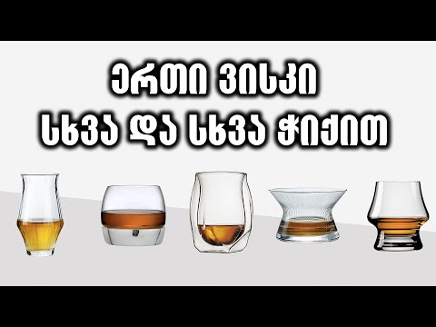ერთი ვისკი სამი ჭიქით