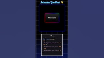 Day 8 | Animated Gradient Drop Shadow | CSS Magic ✨ #short